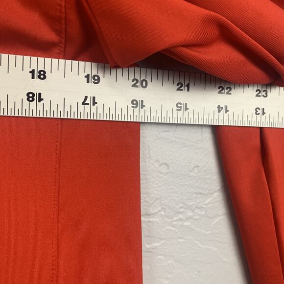 Jamie Sadock Golf Quarter Zip Womens Large Red Black Long Sleeve Pebble Beach - Picture 5 of 7